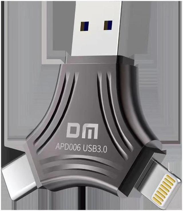 مبدل تایپ سی ، یو اس بی ، لایتنینگ -3in 1 Type-C OTG USB