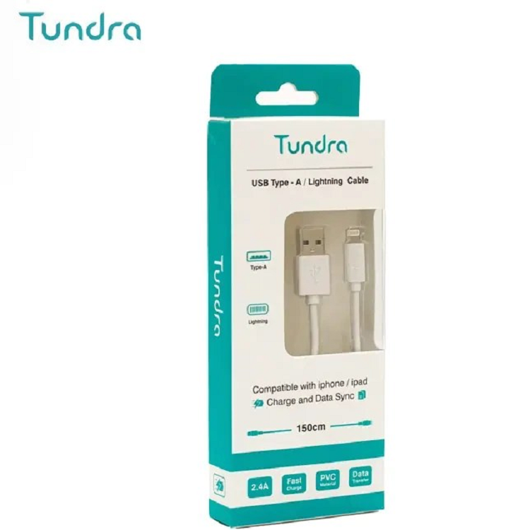 کابل تبدیل یو اس بی تایپ آ به لایتنینگ تاندرا - Tundra Type-A to Lightning cable