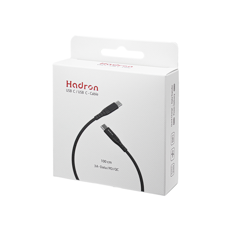 کابل USB-C به USB-C هادرون مدل HTC-C-C02 - تصویر 2