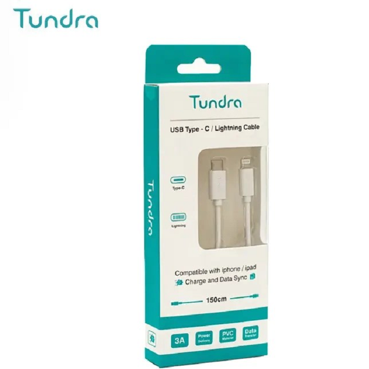 کابل تبدیل تایپ سی به لایتنینگ تاندرا - Tundra Type-C to Lightning cable - تصویر 3
