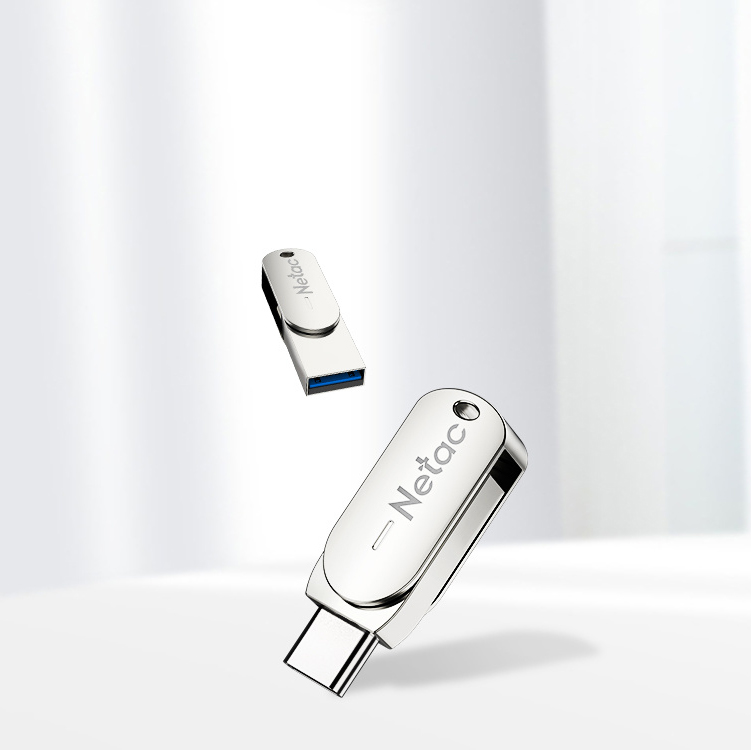 فلش نیتاک 64 گیگابایت مدل NETAC 64GB USB FLASH DRIVE U785C - تصویر 3