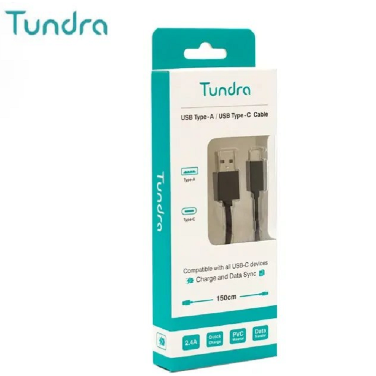 کابل تبدیل تایپ آ به تایپ سی تاندرا - Tundra T10A-C150 USB to Type-C Cable - تصویر 3